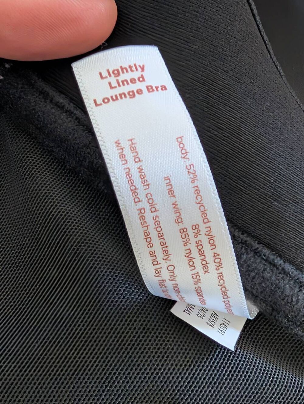 Cacique Lightly Lined Lounge Bra Gray 44D - Picture 4 of 4